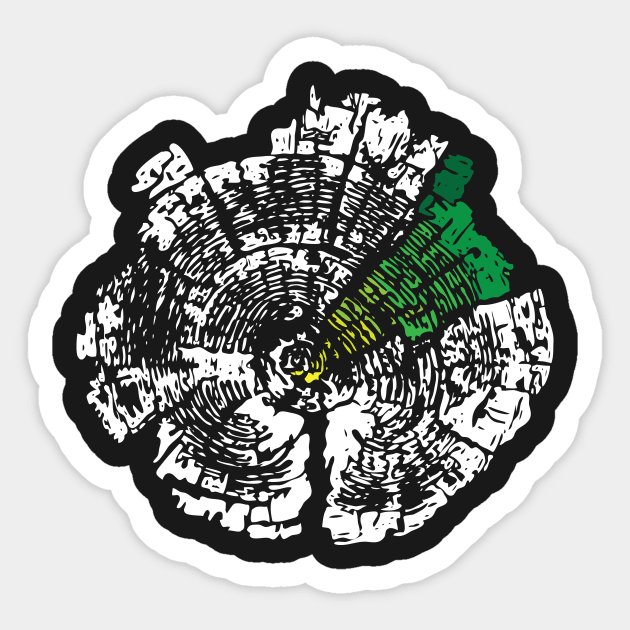 Green Area Sticker by AVEandLIA